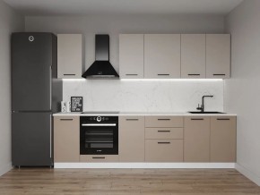 Кухонный гарнитур Каппучино 2800 (Стол. 38мм) в Приобье - priobie.mebel24.online | фото