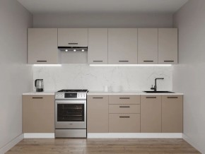 Кухонный гарнитур Каппучино 3000 (Стол. 38мм) в Приобье - priobie.mebel24.online | фото