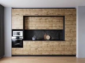 Кухонный гарнитур Крафт 3400 (Стол. 38мм) в Приобье - priobie.mebel24.online | фото