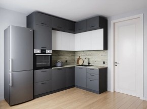 Кухонный гарнитур Меренга 2200*1700 (Стол. 38мм) в Приобье - priobie.mebel24.online | фото