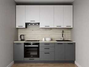 Кухонный гарнитур Меренга 2400 h950 (Стол. 26мм) в Приобье - priobie.mebel24.online | фото