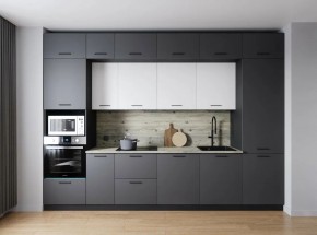 Кухонный гарнитур Меренга 3400 (Стол. 26мм) в Приобье - priobie.mebel24.online | фото