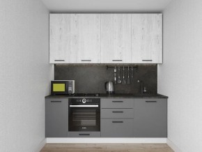 Кухонный гарнитур Санторини 2200 h 950 (Стол. 38мм) в Приобье - priobie.mebel24.online | фото
