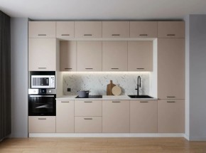 Кухонный гарнитур Шампань 3400 (Стол. 38мм) в Приобье - priobie.mebel24.online | фото