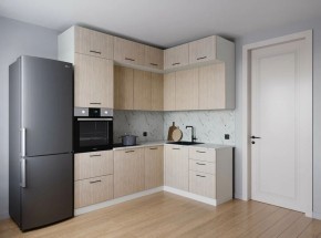 Кухонный гарнитур Шимо 2200*1700 (Стол. 26мм) в Приобье - priobie.mebel24.online | фото 1