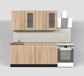 Кухонный гарнитур Симона демо 1700 (Венга/Дуб Сонома) в Приобье - priobie.mebel24.online | фото 7