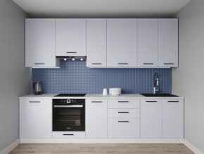 Кухонный гарнитур Смоки 2400 h950 (Стол. 38 мм) в Приобье - priobie.mebel24.online | фото