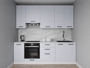 Кухонный гарнитур Смоки 3000 h950 (Стол. 26мм) в Приобье - priobie.mebel24.online | фото