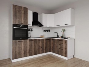 Кухонный гарнитур Старое Дерево 2400*1600 (Стол. 26мм) в Приобье - priobie.mebel24.online | фото