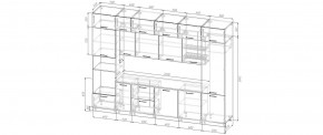 Кухонный гарнитур Старое Дерево 3400 (Стол. 38мм) в Приобье - priobie.mebel24.online | фото 2