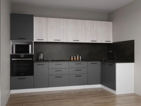 Кухонный гарнитур угловой Санторини 3200*1400 (Стол. 26мм) в Приобье - priobie.mebel24.online | фото 1