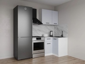 Кухонный гарнитур угловой Смоки 1000*1000 (Стол. 26мм) в Приобье - priobie.mebel24.online | фото