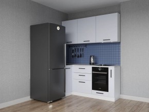 Кухонный гарнитур угловой Смоки 1000*1800 (Стол. 38 мм) в Приобье - priobie.mebel24.online | фото 1