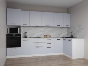 Кухонный гарнитур угловой Смоки 3200*1400 (Стол. 26мм) в Приобье - priobie.mebel24.online | фото 1