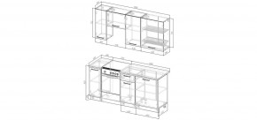 Кухонный гарнитур Умбра 1800 (Стол. 26мм) в Приобье - priobie.mebel24.online | фото 2