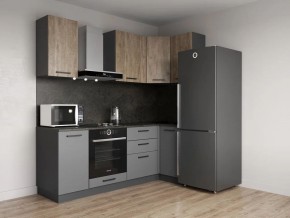 Кухонный гарнитур Умбра 2200*1000 (Стол. 38мм) в Приобье - priobie.mebel24.online | фото 1