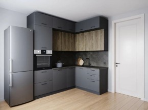 Кухонный гарнитур Умбра 2200*1700 (Стол. 38мм) в Приобье - priobie.mebel24.online | фото 1