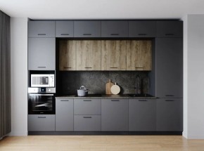 Кухонный гарнитур Умбра 3400 (Стол. 38мм) в Приобье - priobie.mebel24.online | фото