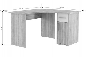 ЛАЙТ К1 Компьютерный стол в Приобье - priobie.mebel24.online | фото 4