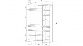 ЛЕНОРА Спальный гарнитур (модульный) кашемир в Приобье - priobie.mebel24.online | фото 9