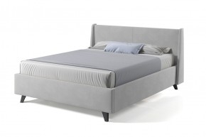 ЛОРЕН Кровать с ПМ 1200 (светло-серый) в Приобье - priobie.mebel24.online | фото