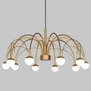 Люстра на штанге Eurosvet Ragno 90030/10 LED золото в Приобье - priobie.mebel24.online | фото