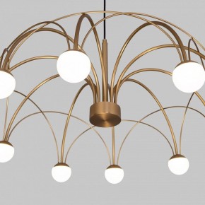 Люстра на штанге Eurosvet Ragno 90030/10 LED золото в Приобье - priobie.mebel24.online | фото 7
