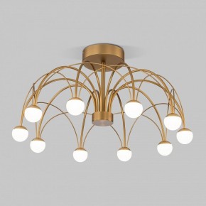 Люстра на штанге Eurosvet Ragno 90031/10 LED золото в Приобье - priobie.mebel24.online | фото 3