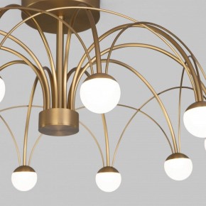 Люстра на штанге Eurosvet Ragno 90031/10 LED золото в Приобье - priobie.mebel24.online | фото 6