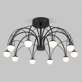 Люстра на штанге Eurosvet Ragno 90035/10 LED черный в Приобье - priobie.mebel24.online | фото 2