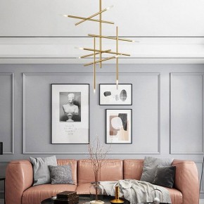 Люстра на штанге Imperiumloft Traverse Gold TRAVERSE01 в Приобье - priobie.mebel24.online | фото 4