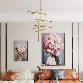 Люстра на штанге Imperiumloft Traverse Gold TRAVERSE01 в Приобье - priobie.mebel24.online | фото 5