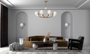 Люстра на штанге Maytoni Rendez-vous MOD109PL-08BS в Приобье - priobie.mebel24.online | фото 2