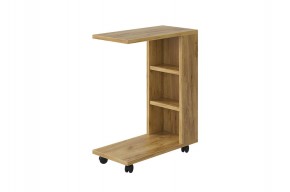 МАЛЬТА Столик прикроватный (дуб крафт золотой) в Приобье - priobie.mebel24.online | фото