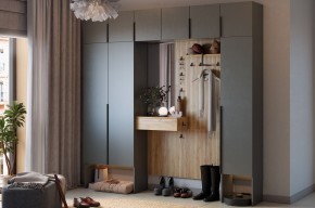 МЕБЕЛЬСОН К11 Прихожая (графит) в Приобье - priobie.mebel24.online | фото