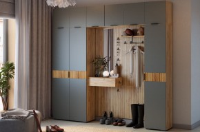 МЕБЕЛЬСОН К12 Прихожая (графит) в Приобье - priobie.mebel24.online | фото