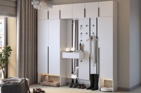 МЕБЕЛЬСОН К32 Прихожая (белое дерево) в Приобье - priobie.mebel24.online | фото