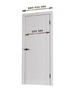Межкомнатная дверь Bolivar Каньон браун (комплект) 800 в Приобье - priobie.mebel24.online | фото