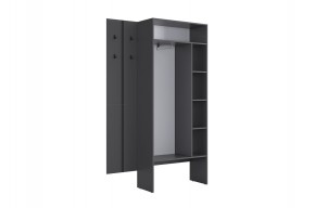 МЕРСИ Прихожая (модульная) графит в Приобье - priobie.mebel24.online | фото 7