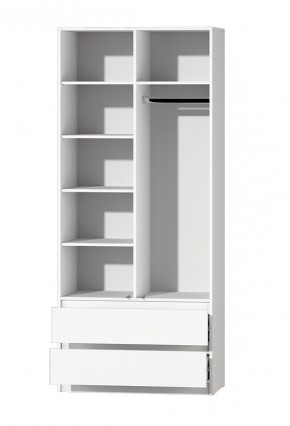 Модульная система Хилтон (Белый текстурный) в Приобье - priobie.mebel24.online | фото 40