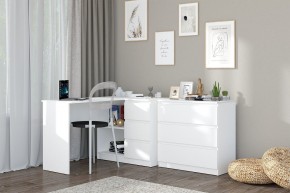 Модульная система Хилтон (Белый текстурный) в Приобье - priobie.mebel24.online | фото 6