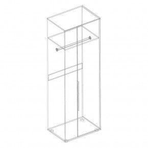 МОНИКА Шкаф для одежды в Приобье - priobie.mebel24.online | фото 2