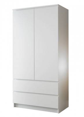 МОРИ МШ 900.1 Шкаф с 2-мя дв. и 2-мя ящ. (Белый) в Приобье - priobie.mebel24.online | фото 1