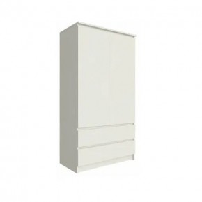 МОРИ МШ 900.1 Шкаф с 2-мя дв. и 2-мя ящ. (Сатин) в Приобье - priobie.mebel24.online | фото