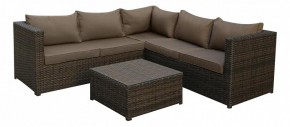 Набор уличный YR825A Brown/Beige в Приобье - priobie.mebel24.online | фото