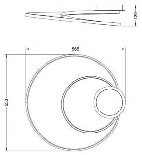 Накладной светильник Arte Lamp Millo A3893PL-30BK в Приобье - priobie.mebel24.online | фото 2