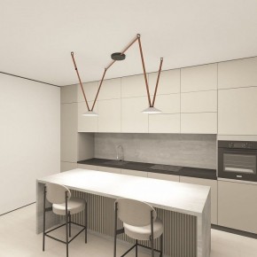 Накладной светильник Denkirs BELTY FLOW DK5564-WH+BK в Приобье - priobie.mebel24.online | фото 5