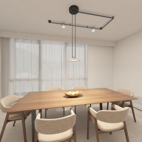 Накладной светильник Denkirs BELTY FLOW DK5564-WH+BK в Приобье - priobie.mebel24.online | фото 7