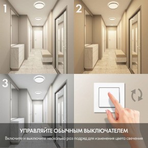 Накладной светильник Denkirs PLATO DK6511-WH/1 в Приобье - priobie.mebel24.online | фото 6