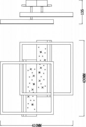 Накладной светильник Escada Stellar 10215/2LED в Приобье - priobie.mebel24.online | фото 6
